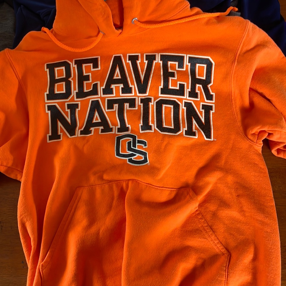 Jerzees Small Beaver Nation Hoodie